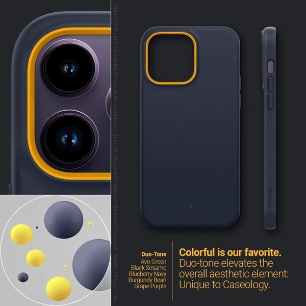 Чехол Caseology Nano Pop Mag Blueberry Navy для iPhone 14 Pro Max