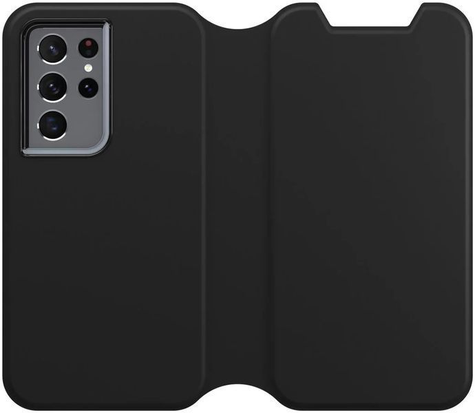 Чохол OtterBox Strada Via Series Black для Samsung Galaxy S21 Ultra SM-G998 2313705467 фото