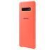 Оригинальный чехол Samsung Silicone Cover Berry Pink для Galaxy S10 Plus SM-G975 1401552431 фото 3