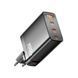 Зарядное устройство Toocki 3C1A Gan Travel Charger 100W Black 1815023428 фото 8