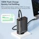 Зарядное устройство Toocki 3C1A Gan Travel Charger 100W Black 1815023428 фото 6