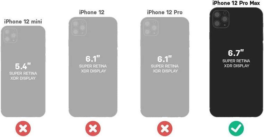 Захисне скло Otterbox Alpha Glass Screen Protector для iPhone 12 Pro Max 1842890797 фото
