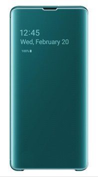 Чохол Samsung Clear View Cover Green для Galaxy S10 Plus SM-G975 1703472406 фото