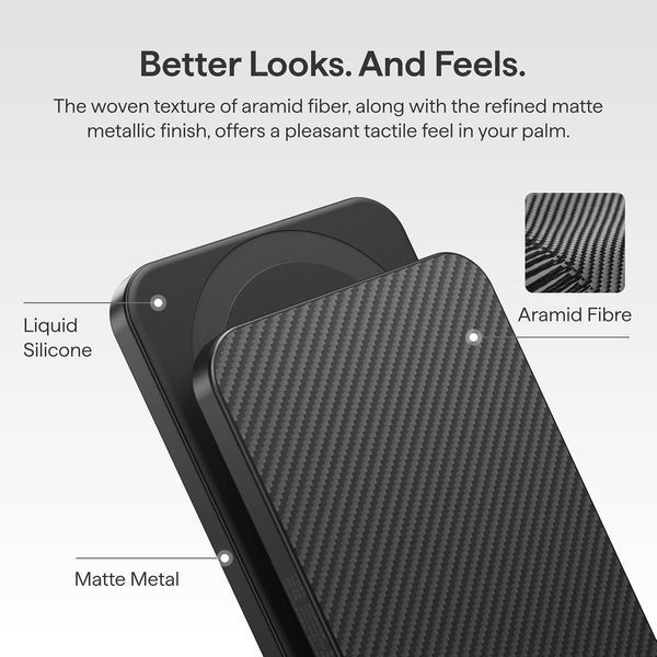 Магнитный повербанк Pitaka Aramid Magnetic Power Bank Qi2 5000mAh Twill 3130720101 фото
