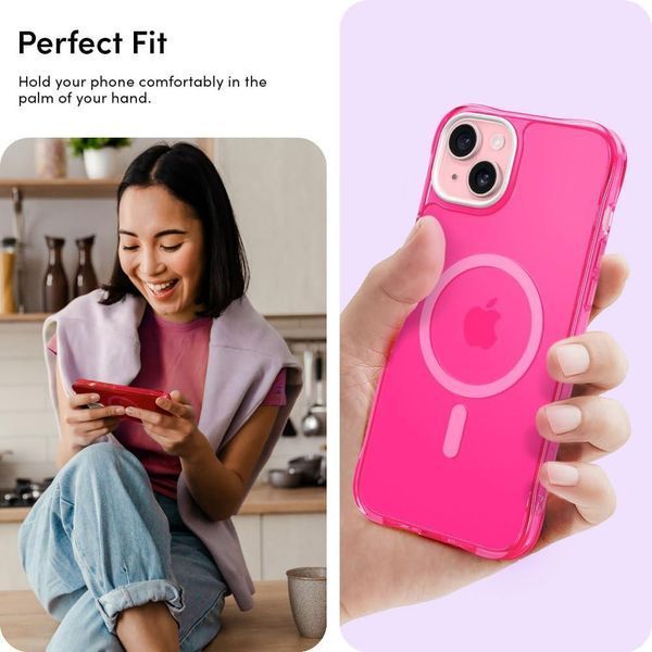 Чохол Spigen Cyrill UltraSheer MagSafe Hot Pink для iPhone 15 2506470953 фото