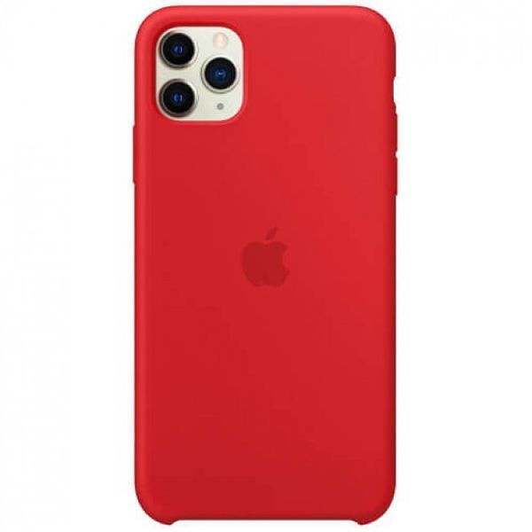 Чохол Apple Silicone Case для iPhone 11 Pro Max Product Red (MWYV2)