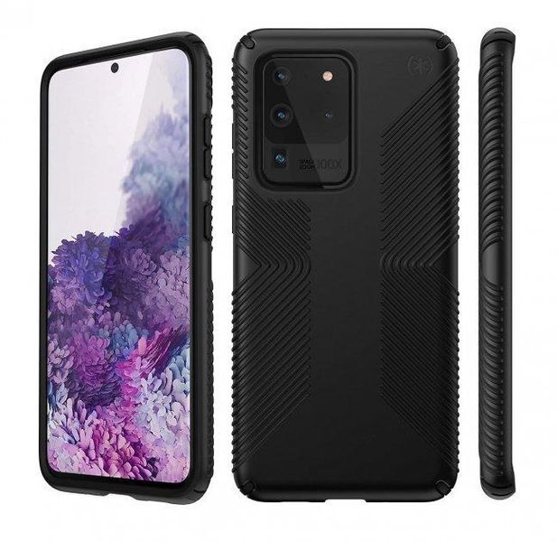 Чохол Speck Presigio Grip Black для Samsung Galaxy S20 Ultra SM-G988 1404502796 фото