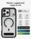 Чехол Zagg Gear4 Painier Magsafe Clear Black для iPhone 18 Pro Max | 17 Pro Max 3100291034 фото 6
