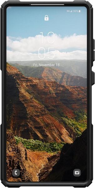 Чехол UAG Plasma XTE MagSafe Black Clear для Samsung Galaxy S25 Ultra 2687411954 фото