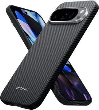 Чохол Pitaka Ultra-Slim MagSafe Black для Google Pixel 9 Pro XL 2437802148 фото