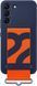 Чохол Samsung Silicone Cover with Strap Navy для Galaxy S22 SM-S901, фото 1