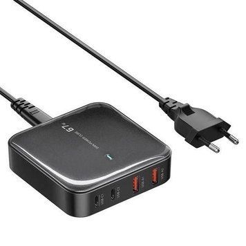 Зарядний пристрій Toocki Desktop Gan Charger 67W 2013137873 фото