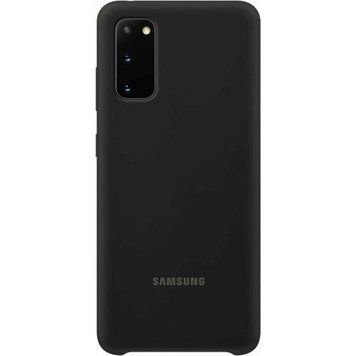 Чохол Samsung Silicone Cover Black для Galaxy S20 SM-G980 (EF-PG980TBEGRU) 1391293930 фото