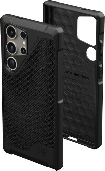 Чохол UAG Metropolis LT Pro Kevlar MagSafe Black для Samsung Galaxy S24 Ultra SM-S928 2326265899 фото