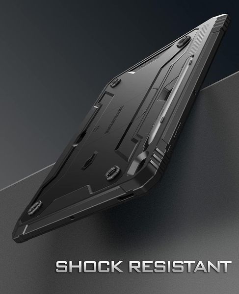 Захисний чохол 360&deg; Poetic Revolution Series Black для Samsung Tab S7 FE SM-T733 2261401709 фото
