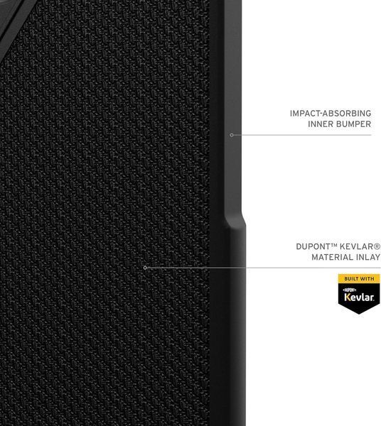Чохол UAG Metropolis LT Pro Kevlar MagSafe Black для Samsung Galaxy S24 Ultra SM-S928 2326265899 фото