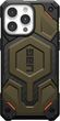 Чехол UAG Monarch Pro MagSafe Carbon Fiber Element Green для iPhone 15 Pro Max