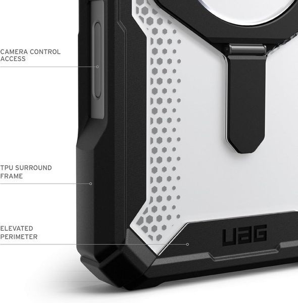 Чехол UAG Plasma XTE Ash Titanium MagSafe для iPhone 16 Pro Max 3136066543 фото