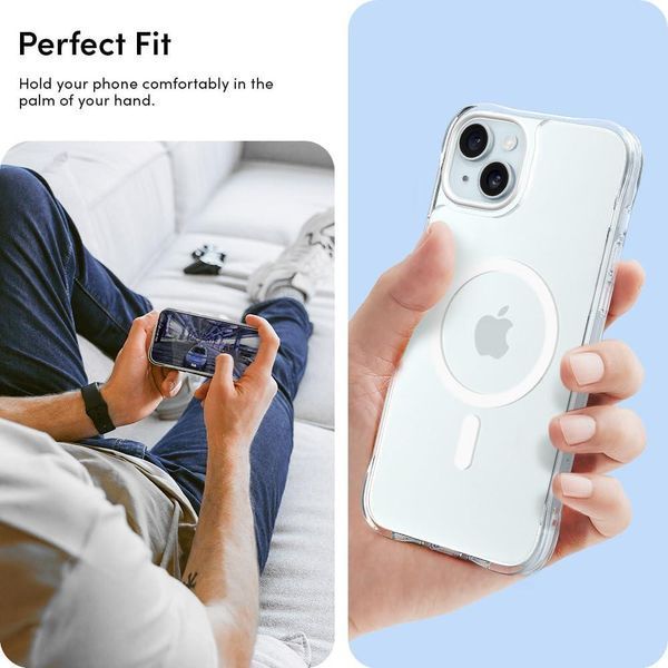 Чохол Spigen Cyrill UltraSheer MagSafe Crystal Clear для iPhone 15 2506480649 фото