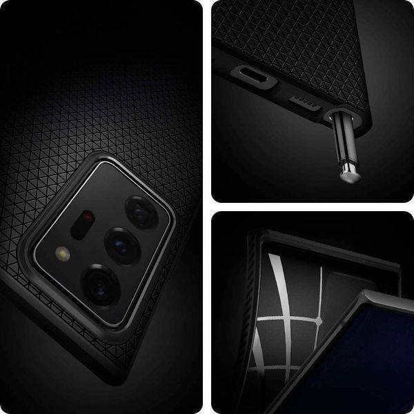 Чехол Spigen Liquid Air Matte Black для Samsung Galaxy Note 20 Ultra SM-N985 1703474859 фото