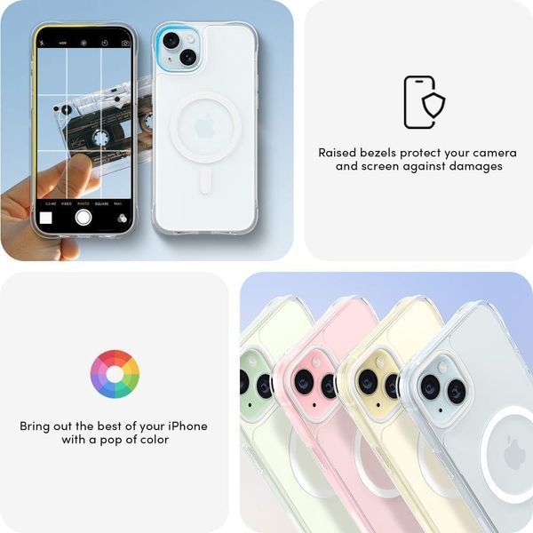 Чохол Spigen Cyrill UltraSheer MagSafe Crystal Clear для iPhone 15 2506480649 фото