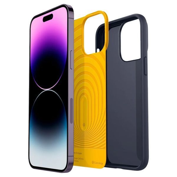 Чохол Caseology Nano Pop Mag Blueberry Navy для iPhone 14 Pro Max + 2 захисних скла 2040183002 фото