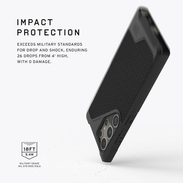 Чохол UAG Metropolis LT Pro Kevlar MagSafe Black для Samsung Galaxy S24 Ultra SM-S928 2326265899 фото