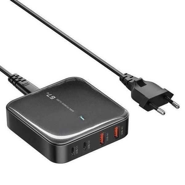 Зарядний пристрій Toocki Desktop Gan Charger 67W 2013137873 фото