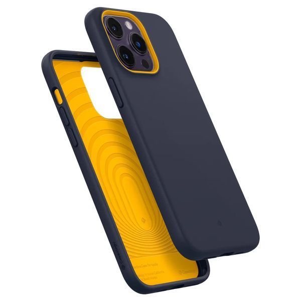 Чохол Caseology Nano Pop Mag Blueberry Navy для iPhone 14 Pro Max + 2 захисних скла 2040183002 фото