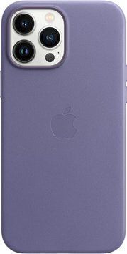 Чохол Apple Leather Case with MagSafe Wisteria для iPhone 13 Pro Max 2321596430 фото