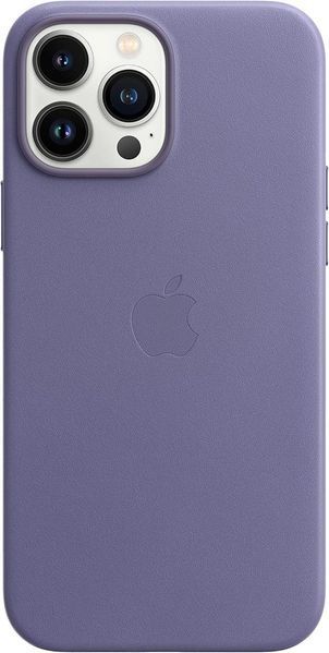Чохол Apple Leather Case with MagSafe Wisteria для iPhone 13 Pro Max 2321596430 фото