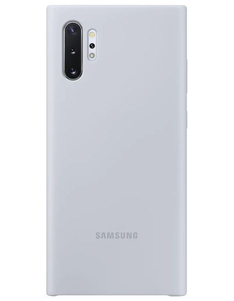 Чохол Samsung Silicone Cover Silver для Galaxy Note 10 Plus SM-N975 1627313328 фото