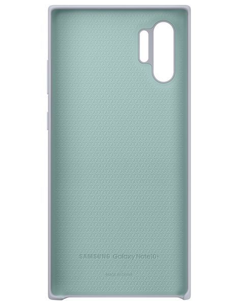 Чохол Samsung Silicone Cover Silver для Galaxy Note 10 Plus SM-N975 1627313328 фото