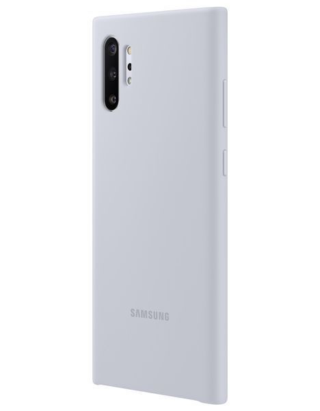 Чохол Samsung Silicone Cover Silver для Galaxy Note 10 Plus SM-N975 1627313328 фото