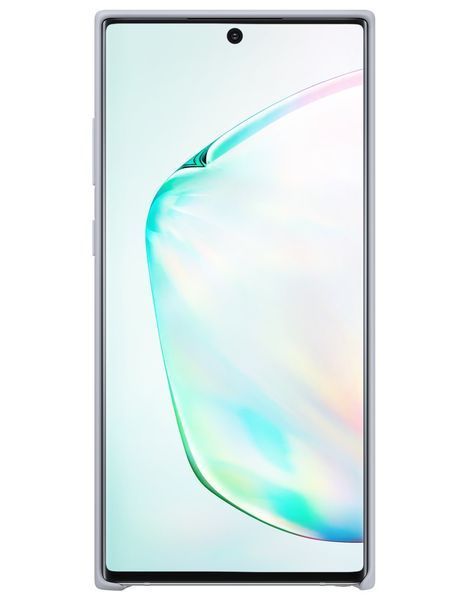 Чохол Samsung Silicone Cover Silver для Galaxy Note 10 Plus SM-N975 1627313328 фото
