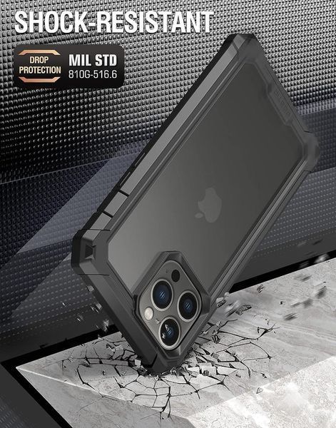 Захисний чохол 360&deg; Poetic Guardian Black для iPhone 13 Pro Max 2153810940 фото
