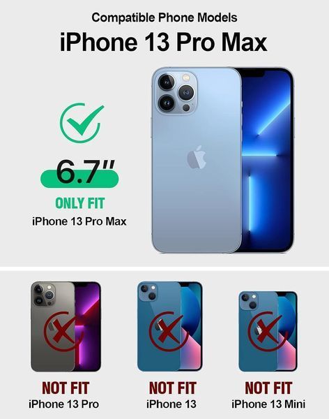 Захисний чохол 360&deg; Poetic Guardian Black для iPhone 13 Pro Max 2153810940 фото