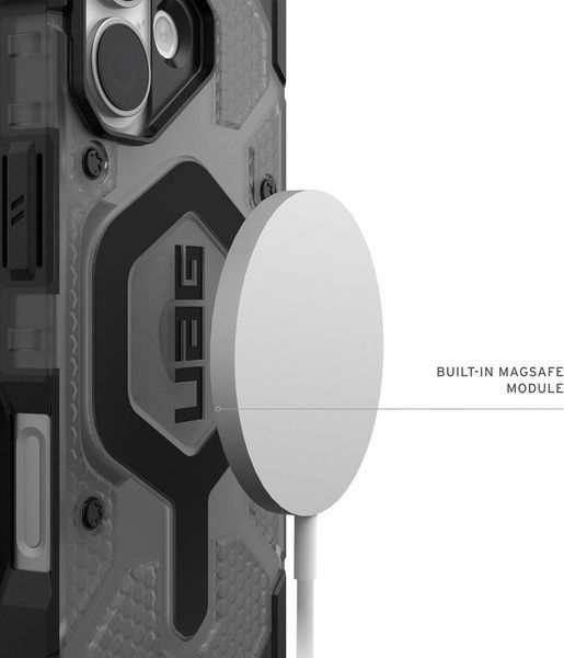 Чохол UAG Pathfinder MagSafe Ash Black для iPhone 17 3082098895 фото