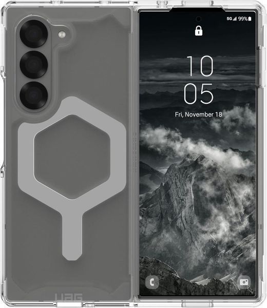 Чехол UAG Plyo Pro Series Ice Silver для Samsung Galaxy Fold 6 2687413971 фото