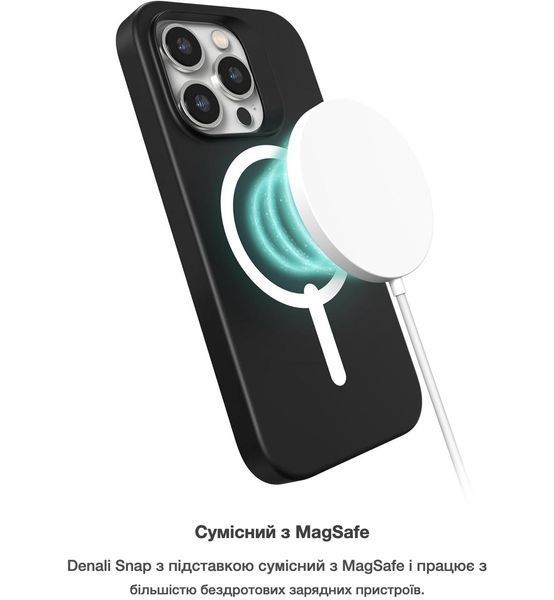 Чохол Zagg Gear4 Denali Snap Kickstand D30 Navy Blue для iPhone 15 Pro Max