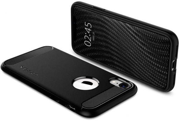Чохол Spigen Rugged Armor для Iphone XR Matte Black 1147759820 фото