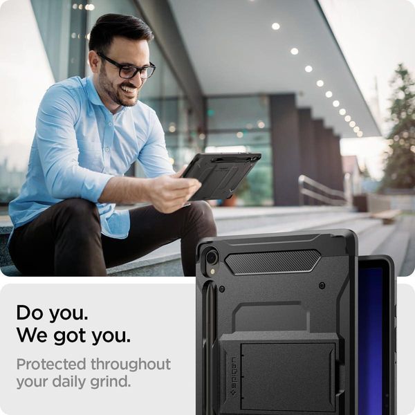 Чохол Spigen Tough Armor Pro Black для Samsung Galaxy Tab S9 ACS06837 1961171040 фото