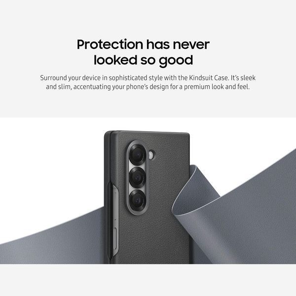 Чохол Samsung Kindsuit Case Brown для Galaxy Fold 6 2768638140 фото