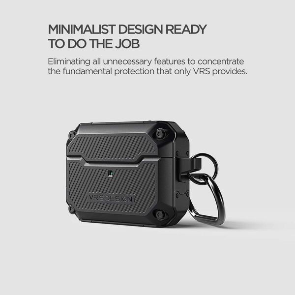 Чохол VRS Active Fit Black для AirPods Pro | Pro 2