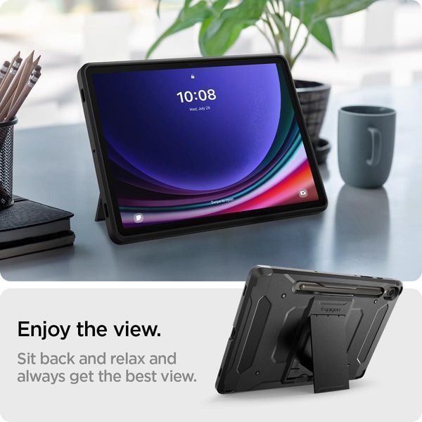 Чохол Spigen Tough Armor Pro Black для Samsung Galaxy Tab S9 ACS06837 1961171040 фото