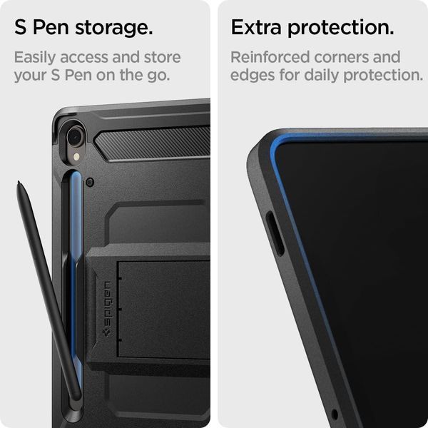 Чохол Spigen Tough Armor Pro Black для Samsung Galaxy Tab S9 ACS06837 1961171040 фото