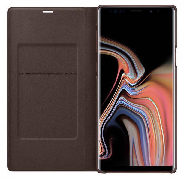 Чохол Samsung LED View Cover Brown для Galaxy Note 9 SM-N960 1670761225 фото