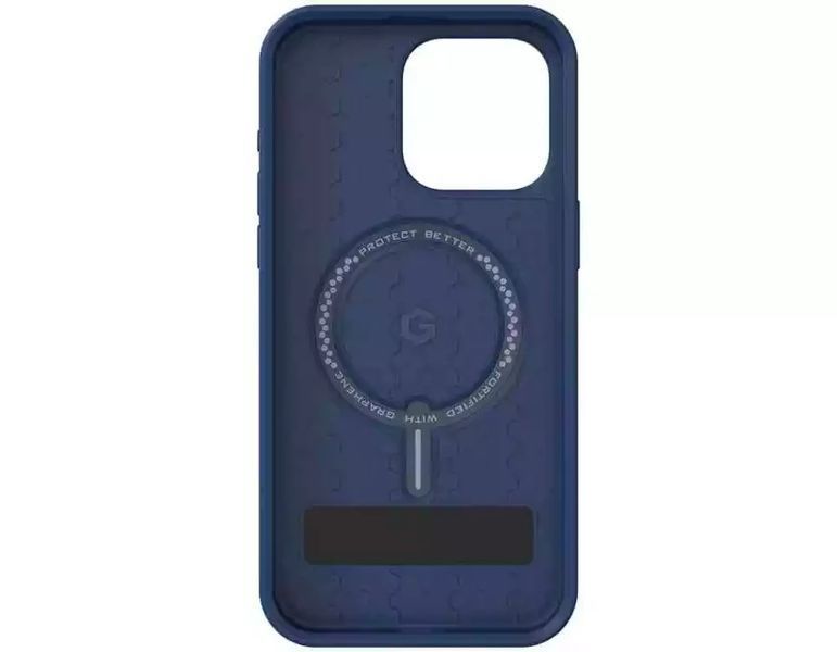 Чохол Zagg Gear4 Denali Snap Kickstand D30 Navy Blue для iPhone 15 Pro Max