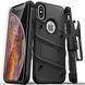 Противоударный чехол Zizo Bolt Cover Black для iPhone X/Xs, фото 4