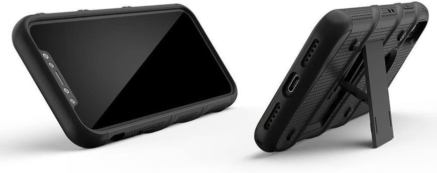 Противоударный чехол Zizo Bolt Cover Black для iPhone X/Xs